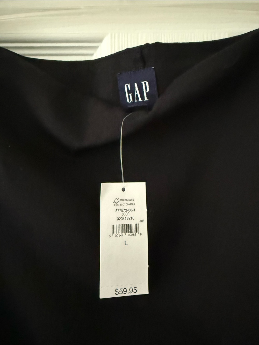 Gap Black Linen Mini Skort - Picture 4 of 4